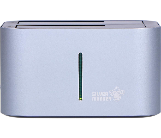 Silver Monkey Stacja dokująca 2x HDD 2.5"/3.5" - 603579 - zdjęcie 4